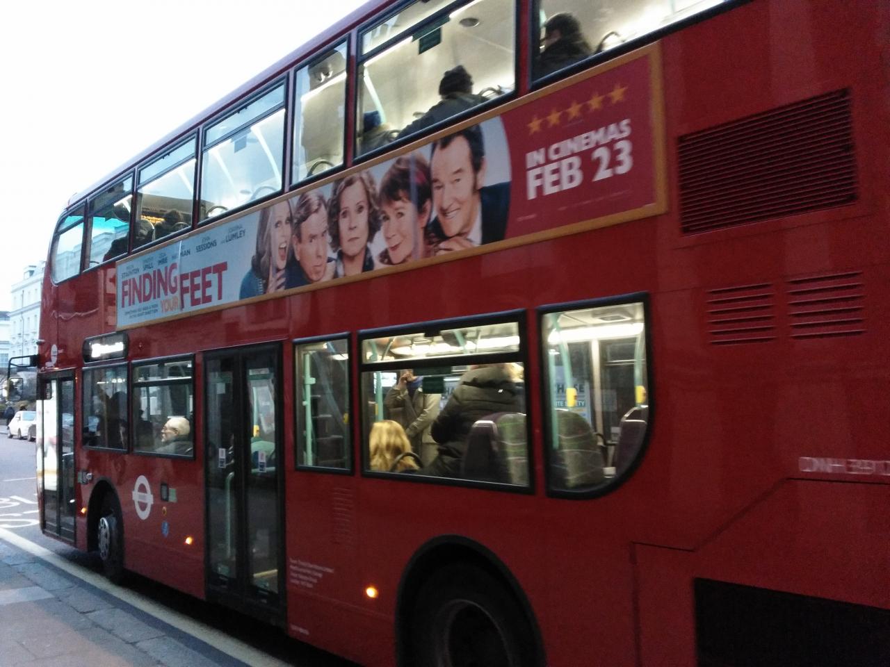 Bus typiquement londonien