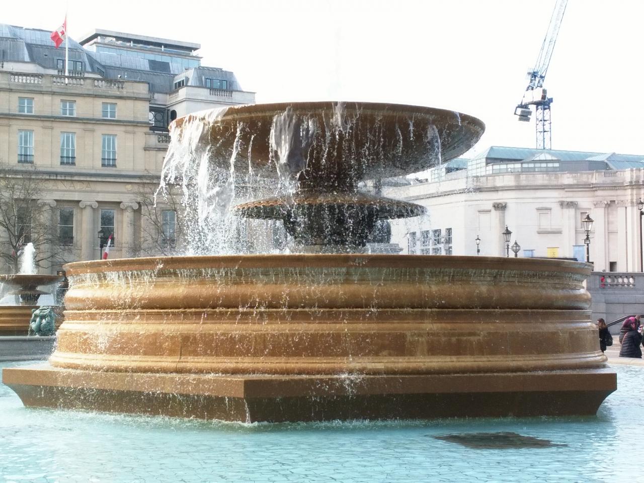 Fontaine devant le National Gallery