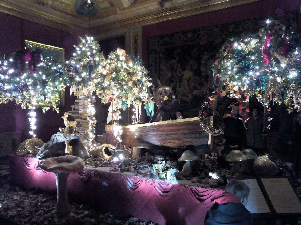 Décoration à l'intérieur du Château