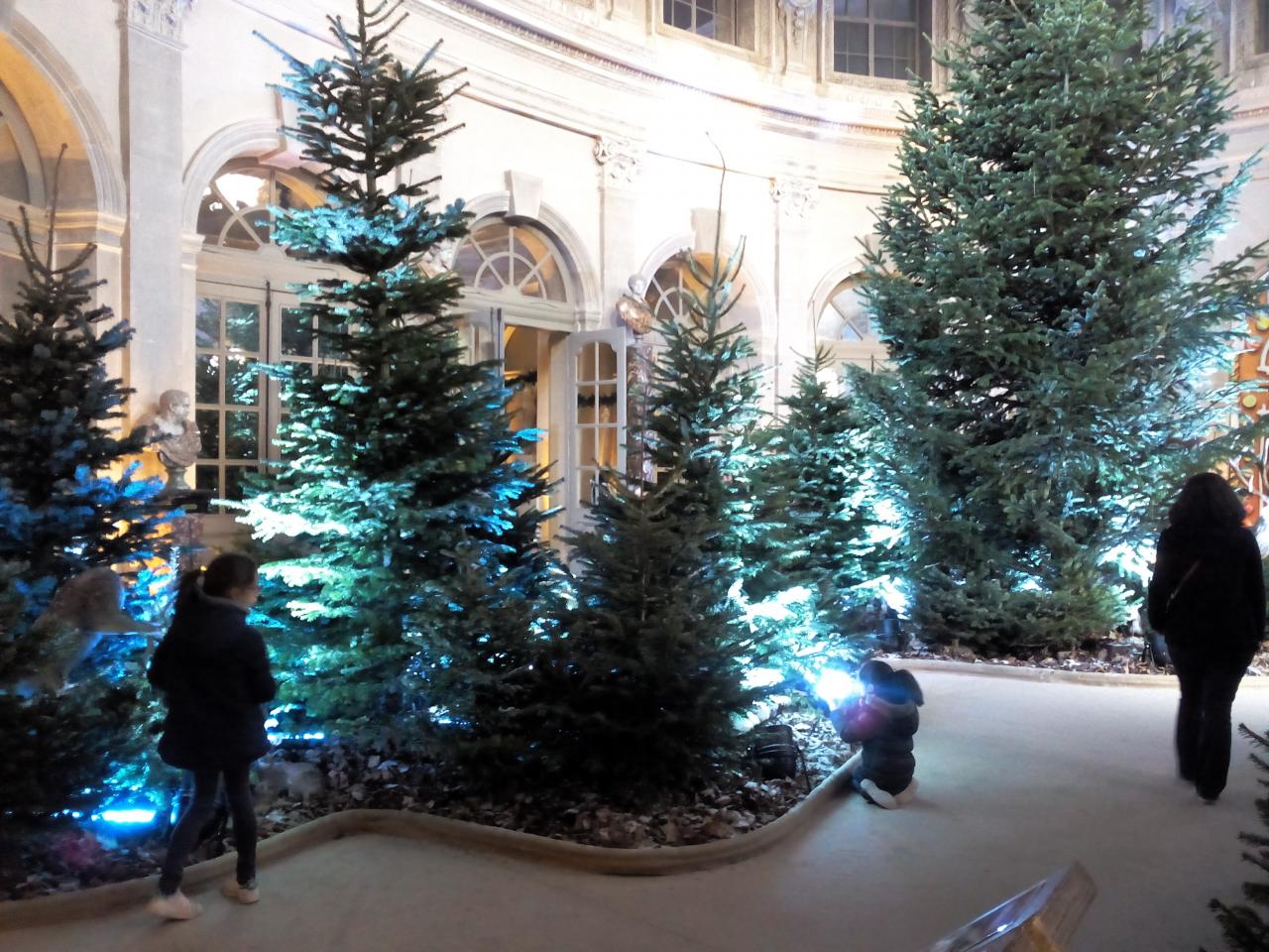 Décoration à l'intérieur du Château
