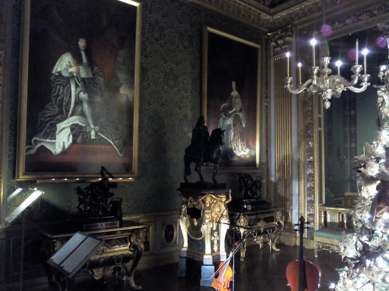 Décoration à l'intérieur du Château