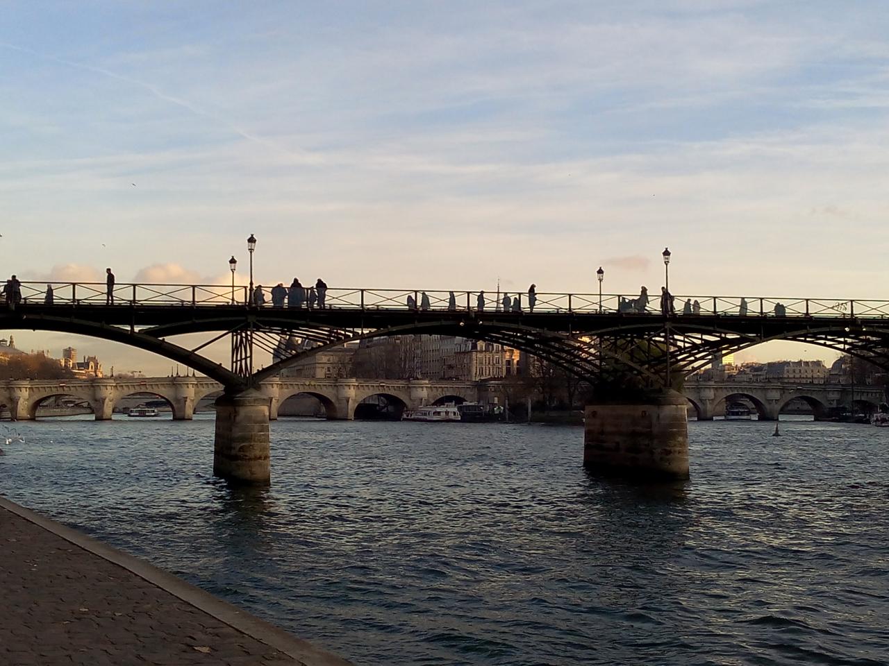 Le pont des Arts (pont des Amoureux)
