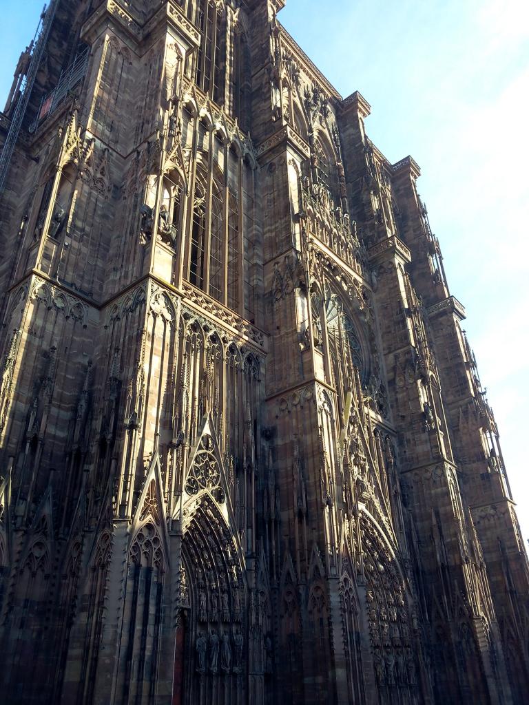 Vue de la Cathédrale de Strasbourg