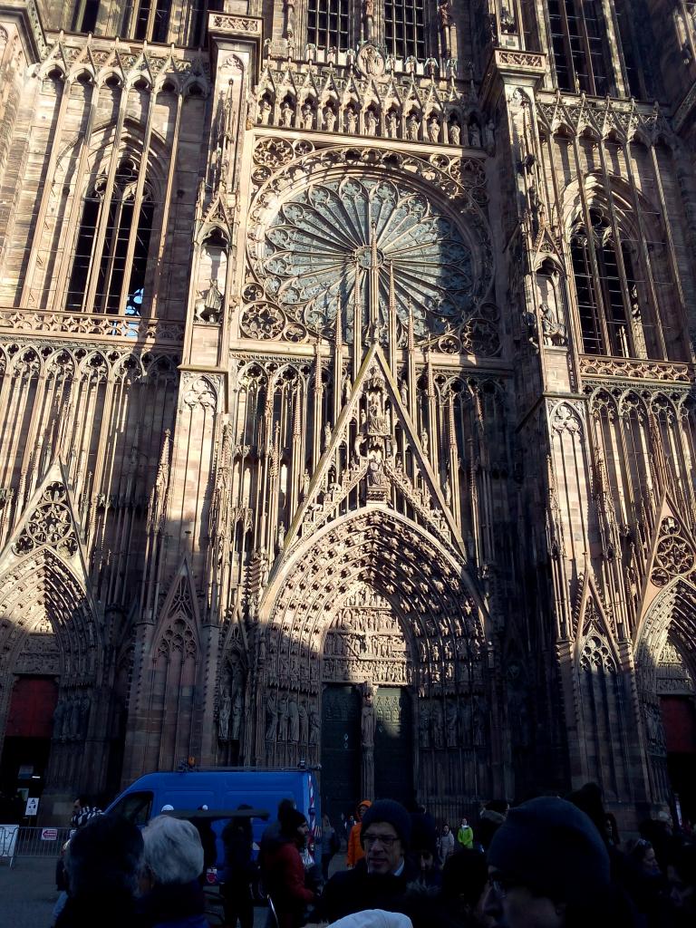 Vue de la Cathédrale de Strasbourg