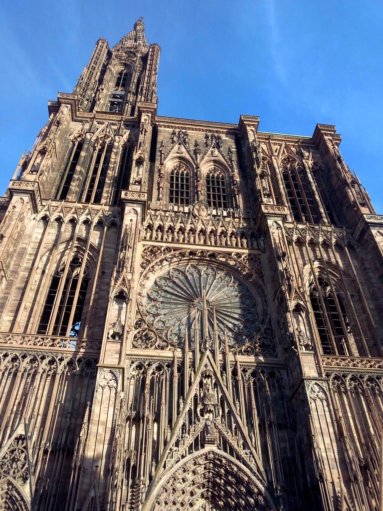 Vue de la Cathédrale de Strasbourg