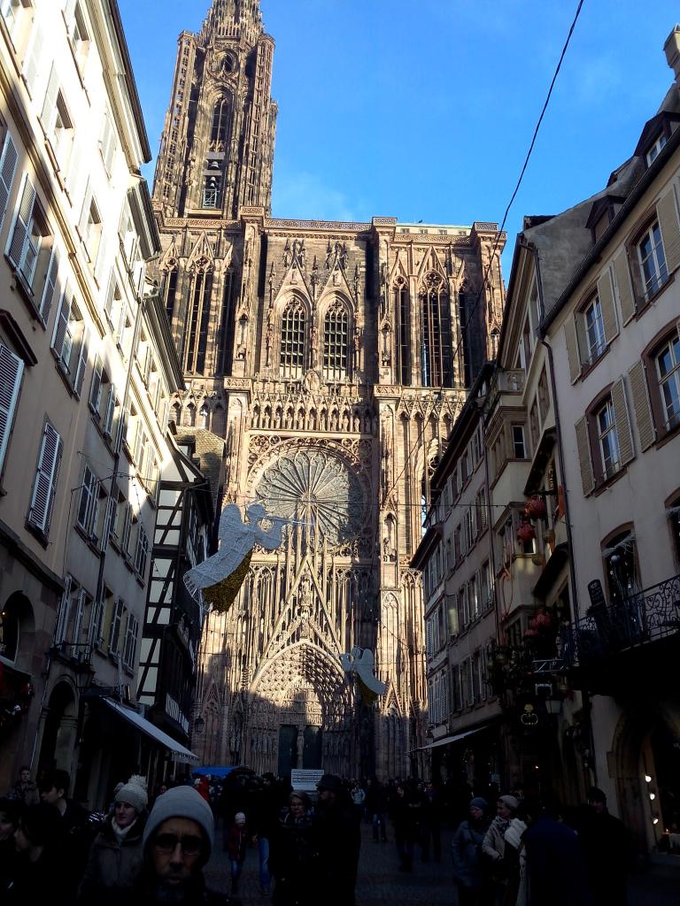 Vue de la Cathédrale de Strasbourg