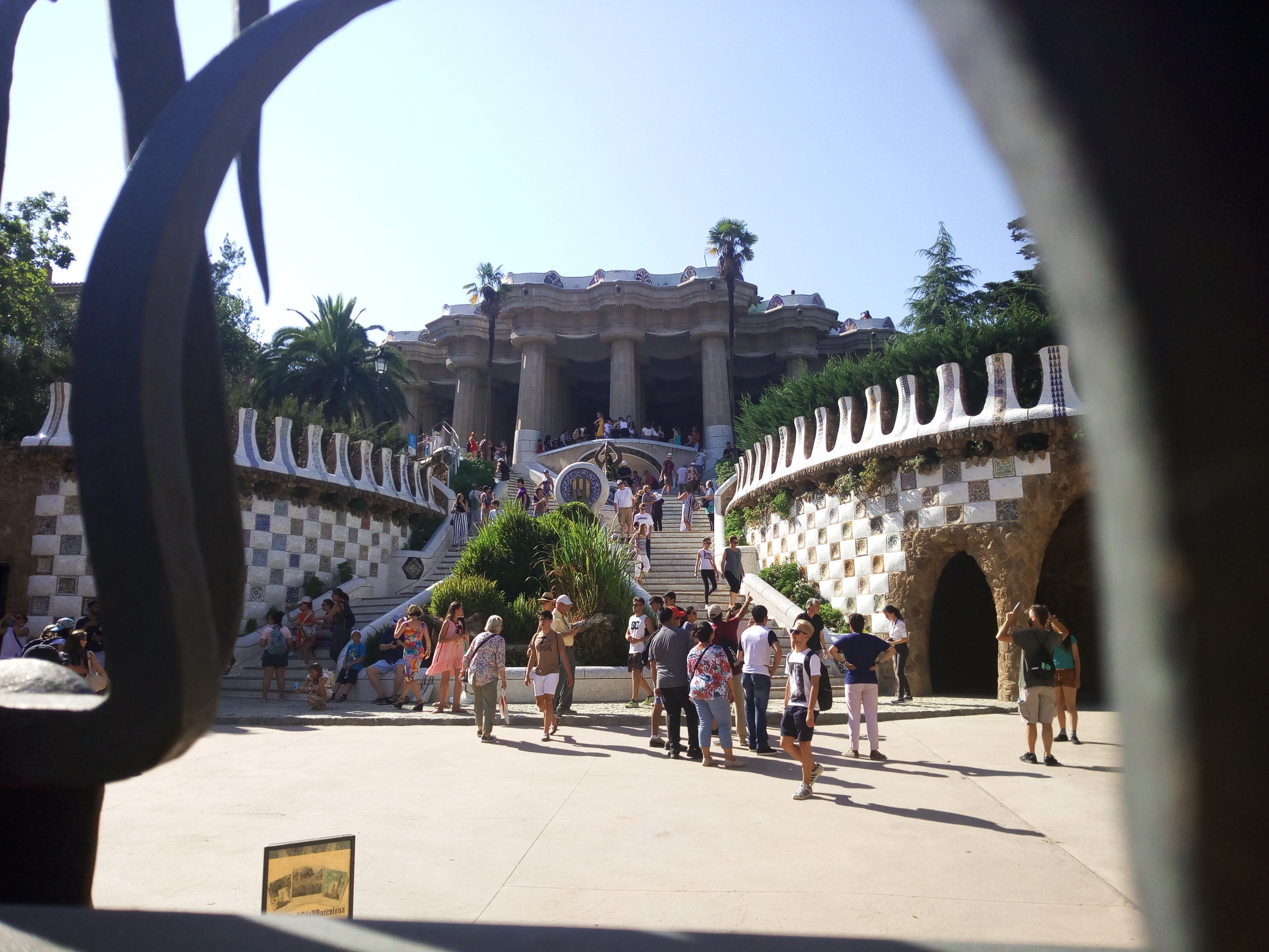 Parc Güell avec la mosaïque (réservation à faire)